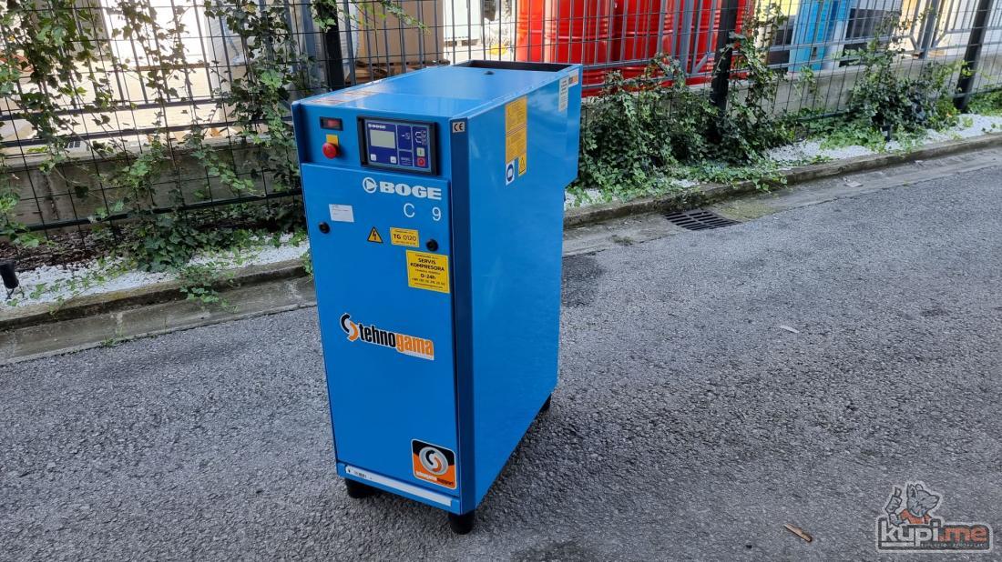 Polovan vijčani kompresor BOGE Kompressoren C 9 - 8 bar (TG0120) (111110100123) - BEZ SUŠAÈA