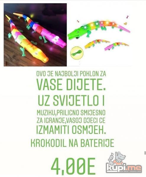 Krokodil na baterije