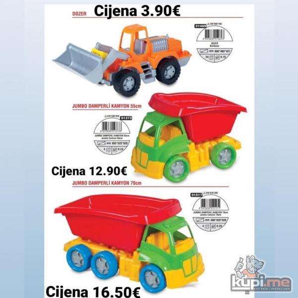 Odlicne gradjevinske igracke za djecu(bageri, kamioni...)