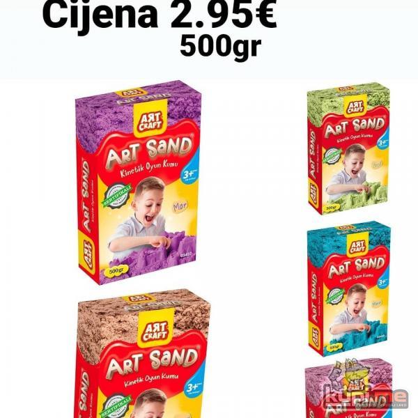 Pijesak za gradnju - igracka za djecu
