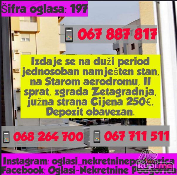 Jednosoban stan Stari Aerodrom
